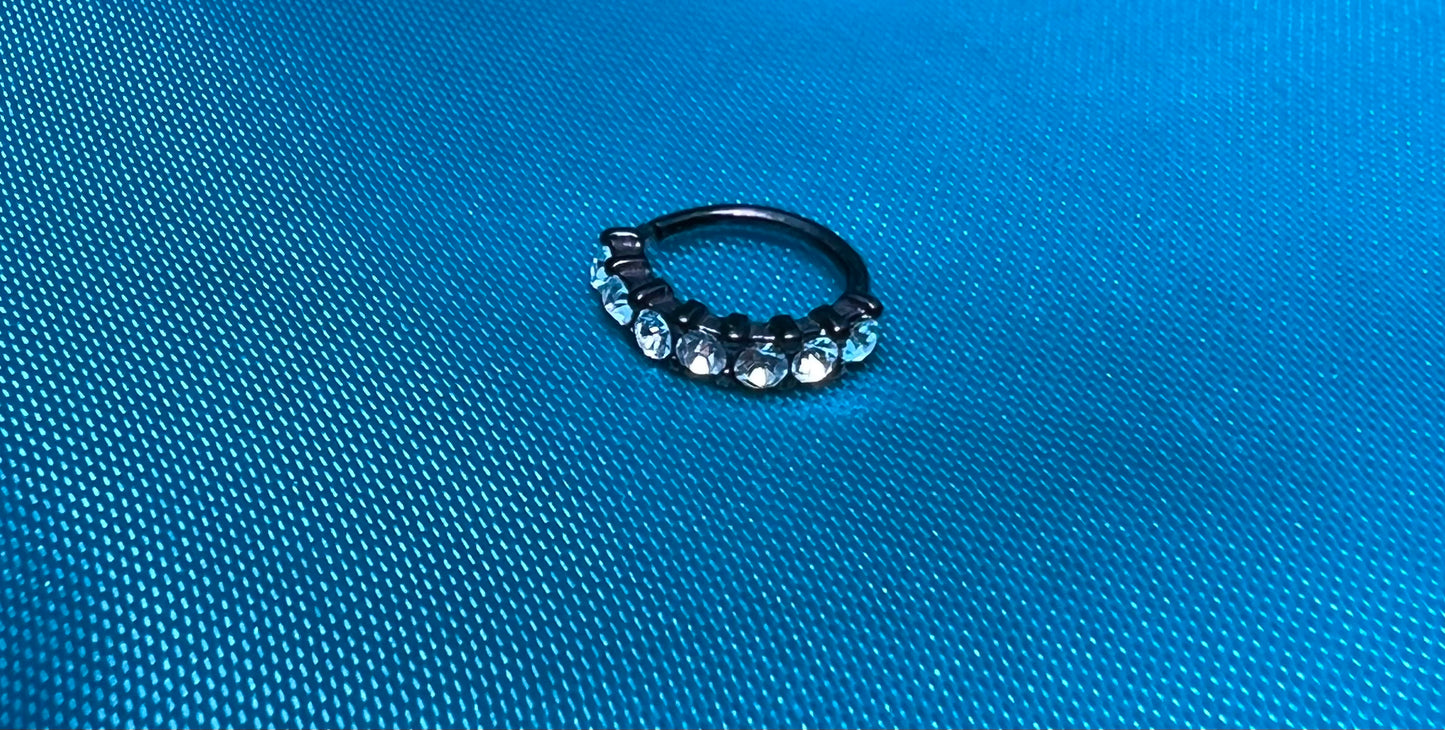 Steel Bendable Hoop Rings for Ear Cartilage, Eyebrow, Nose and More