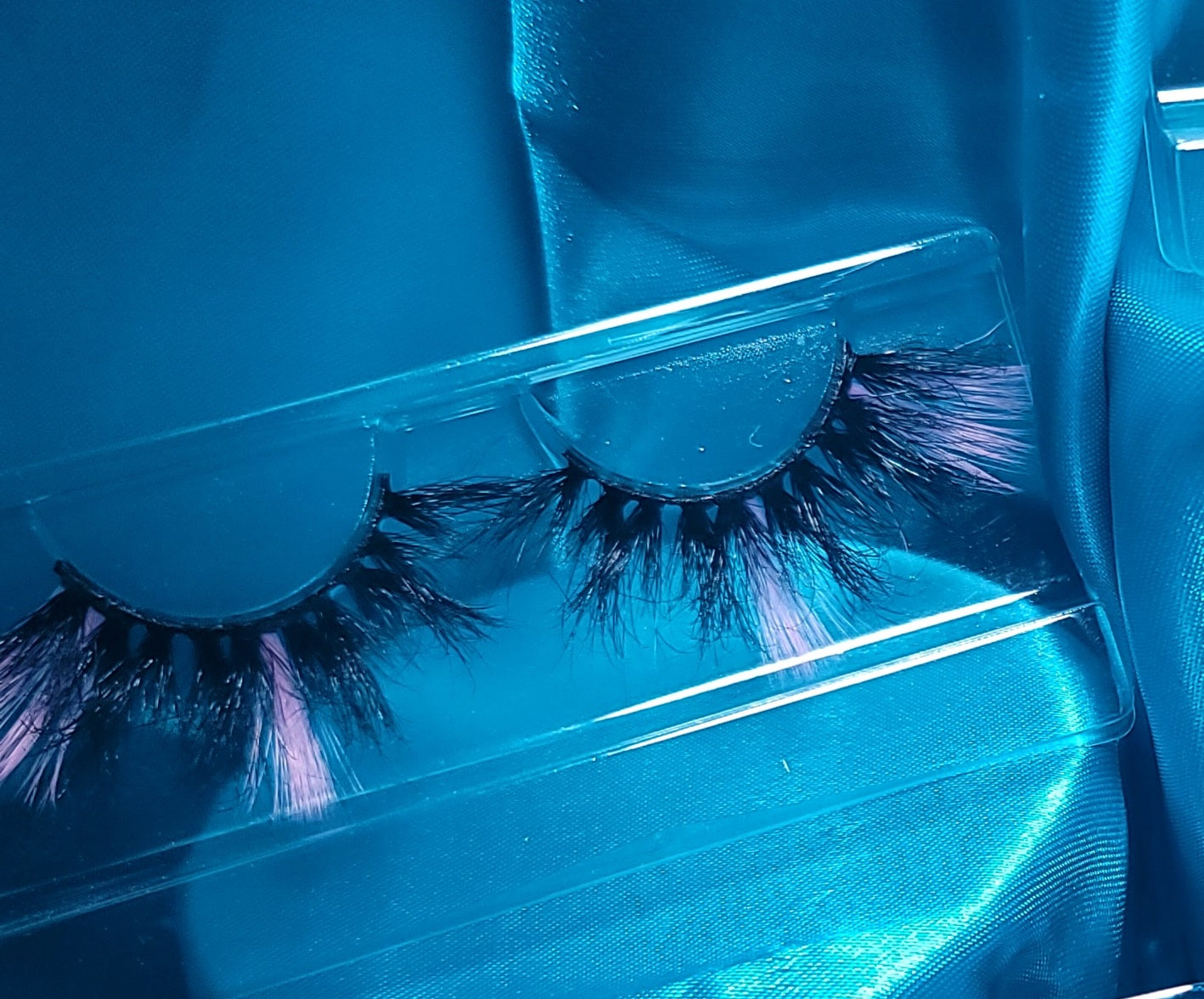 REAL MINK COLOR LASHES 25mm