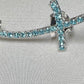 Cross Gem Paved Ear Cuff