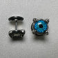EYEBALL FAKE PLUGS (BOTH EYES ARE BLUE BUT SLIGHTLY DIFFERENT)